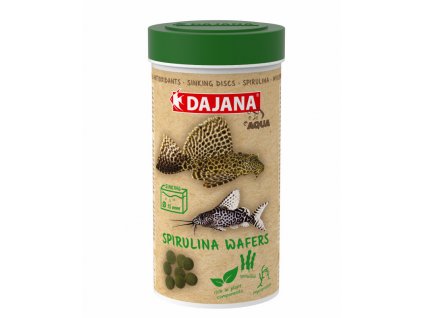 Dajana Spirulina Wafers (Varianta - původní 250 ml / 100 g)