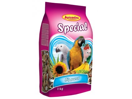 Avicentra Speciál - pro velké papoušky (Varianta - původní 1 kg)