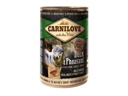 Carnilove Dog - Duck & Pheasant (Varianta - původní 400 g)