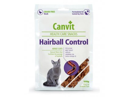 Canvit Cat Snack Hairball Control (Varianta - původní 100 g)