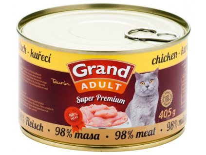 Grand Cat Adult - kuřecí (Varianta - původní 405 g)