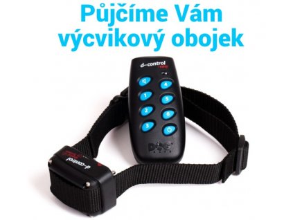 Výcvikový obojek - k zapůjčení (Varianta - původní D-control Easy - vratná kauce za zapůjčení)