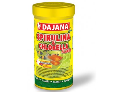 Dajana Spirulina a Chlorella Flakes (Varianta - původní 100 ml)