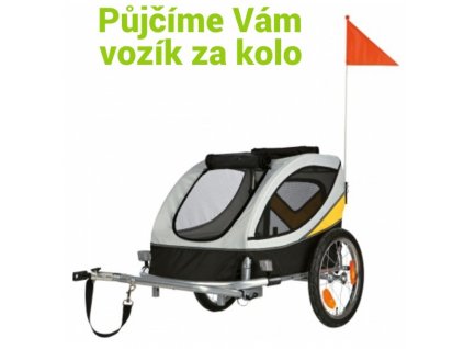 Vozík za kolo - k zapůjčení (Varianta - původní L - vratná kauce za zapůjčení)