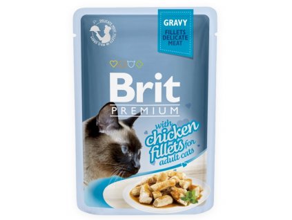 Brit Premium Cat 85 g kapsička - kuřecí ve šťávě (Varianta - původní 85 g)