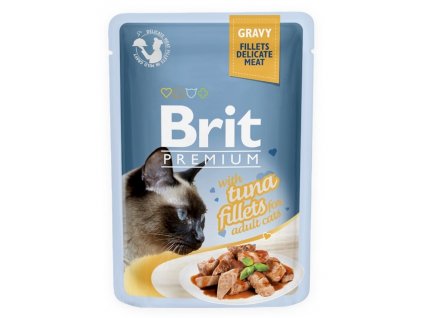 Brit Premium Cat 85 g kapsička - tuňák ve šťávě (Varianta - původní 85 g)