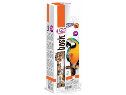 LOLO SMAKERS XXL 2 klasy ořechovo - ovocné pro velké papoušky (Varianta - původní 250 g)