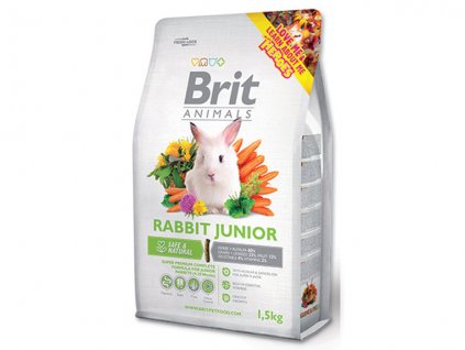 Brit Animals Rabbit Junior (Varianta - původní 1,5 kg)