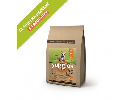 Yoggies Active - Kachna a zvěřina (Balení - hmotnost (UZR) 5 kg)