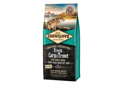 Carnilove Fresh Carp & Trout (Kapr, pstruh) (Varianta - původní 12 kg)