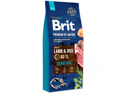 Brit Premium by Nature Sensitive Lamb (Varianta - původní 15 kg)