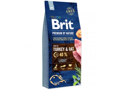 Brit Premium by Nature Light (Varianta - původní 15 kg)