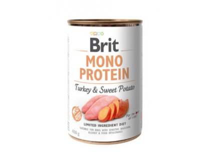 Brit Mono Protein krůta a sladké brambory (Varianta - původní 400 g)