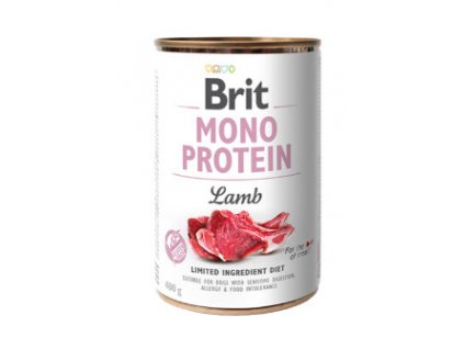 Brit Mono Protein jehně (Varianta - původní 400 g)