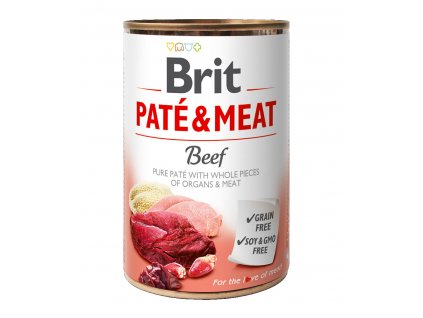 Brit paté & meat - Beef (Varianta - původní 800 g)