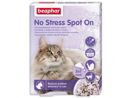 Beaphar No Stress SpotOn pro kočky (Varianta - původní 3x0,4 ml)