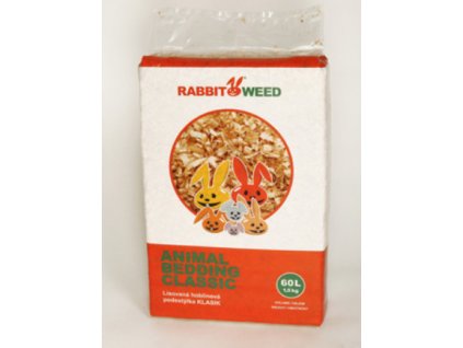 Hobliny hrubé KLASIC - Rabbit Weed (Varianta - původní 60 l / 1,5 kg)