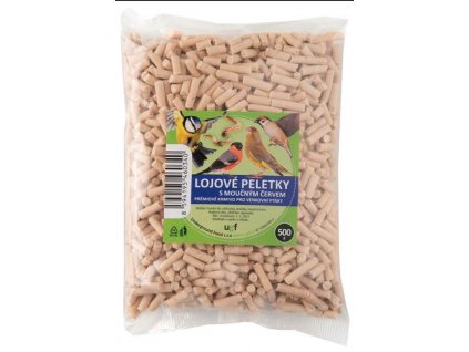 Lojové peletky s moučným červem (Varianta - původní 500 g)