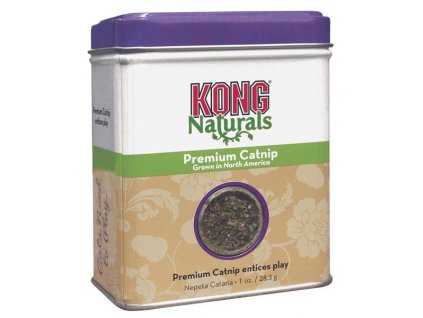 KONG - sušený Catnip v plechové dozičce (Varianta - původní 62 g)