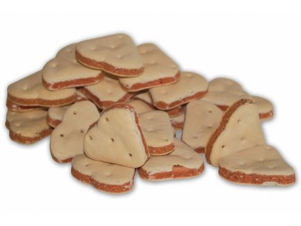 Snack - lepená srdíčka (Balení - hmotnost (UZR) 2,5 kg)