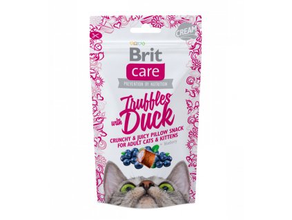Brit Care Cat Snack Truffles with Duck & Blueberry - kachna a borůvky (Varianta - původní 50 g)