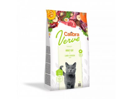 Calibra Cat Verve GF Adult Lamb&Venision 8+ (Varianta - původní 3,5 kg)