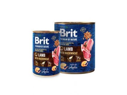 Brit Premium by Nature Lamb with Buckwheat (Varianta - původní 800 g)