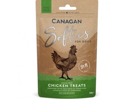 Canagan Dog Softies Snack - kuřecí (Varianta - původní 200 g)