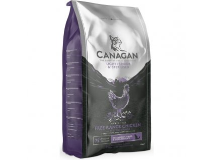 Canagan Cat Dry Light/Senior/Sterilised (Varianta - původní 4 kg)