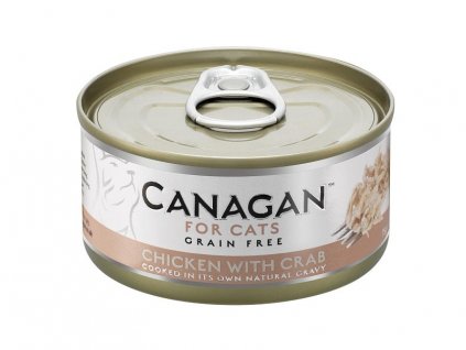 Canagan Cat konzerva - kuře a krab (Varianta - původní 75 g)