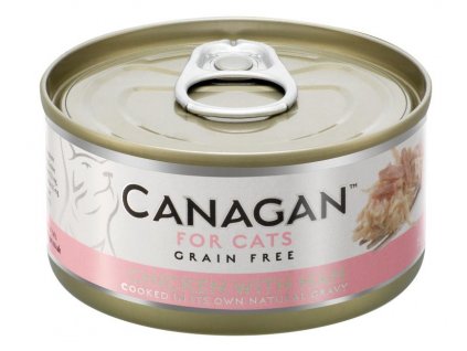 Canagan Cat konzerva - kuře se šunkou (Varianta - původní 75 g)