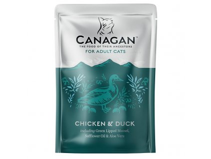 Canagan Cat kapsička - kuře a kachna (Varianta - původní 85 g)
