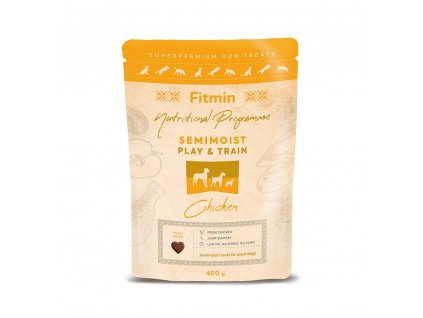 fitmin dog np play and train 400 g h L