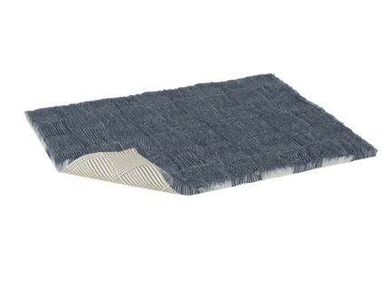 Vetbed modrošedý skládaný