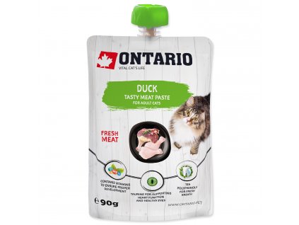 Ontario Cat pasta 90 g - kachní