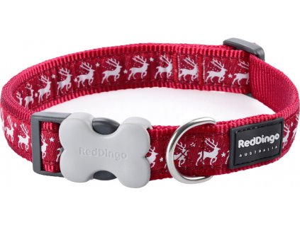Obojek Red Dingo - Reindeer