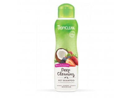 Tropiclean deep cleansing