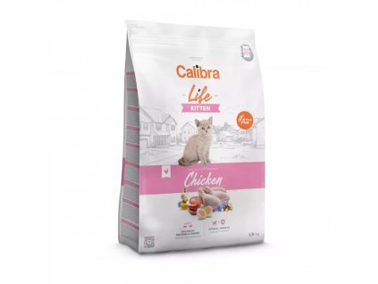 2477 calibra cat life kitten chicken 1 5kg