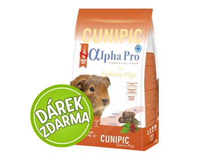 Cunipic Alpha Pro morče dárek zdarma (1)