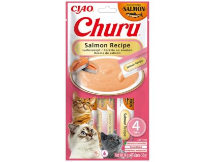 churu cat snack losos