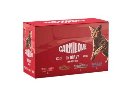 Carnilove cat multipack ve šťávě