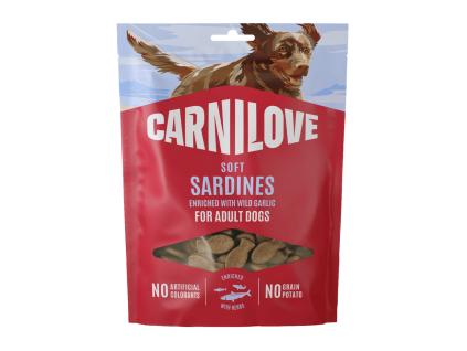 Carnilove soft sardinky a česnek