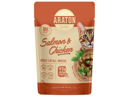 Araton Cat kapsička losos a kuře
