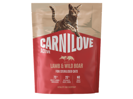 Carnilove Cat Active Lamb a Wild Boar 400g