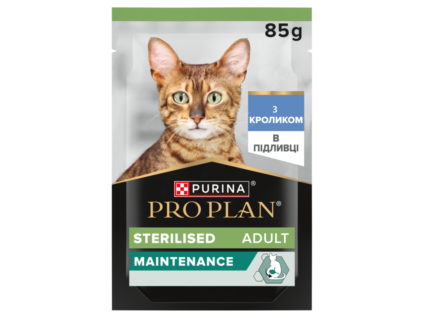 Proplan kapsička pro kočky sterilised s králíkem (1)