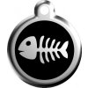 Identifikační známka - rybí kostra (Varianta - původní 37 mm)
