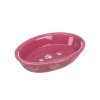 Keramická miska oválná - různobarevná