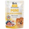 Brit Care Mini Rabbit & Salmon fillets in gravy 85 g (Varianta - původní 1 ks)