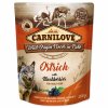 Carnilove Dog kapsa Ostrich with Blackberries 300 g (Varianta - původní 1 ks)