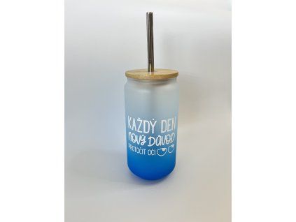 Matná barevná sklenice - Důvod